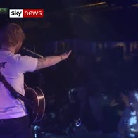 Ed Sheeran stops gig as fan proposes to girlfriend