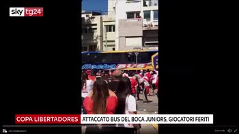 Copa Libertadores, attaccato l'autobus del Boca