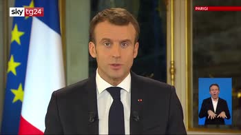 Macron annuncia nuove misure economiche