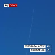 Virgin Galactic reach the 'edge of space'