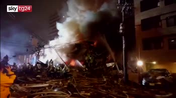 Esplosione in un ristorante in Giappone