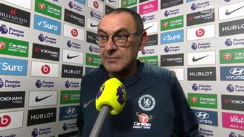 Sarri: I can't understand our reaction