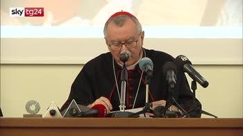 ERROR! Cardinal Parolin all'Ex Ilva di Taranto: "L'uomo vale più della macchina"