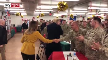 ERROR! Trump visita i soldati americani in Iraq