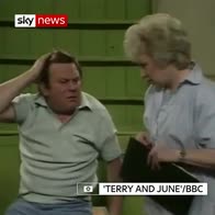 Watch: Dame June Whitfield in 'Terry And June'