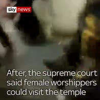 Women's wall: Protest against temple ban