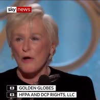 Moments from the Golden Globes