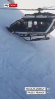 Chopper pilot shows skill during ski rescue