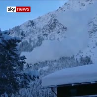 Explosives used to control avalanches