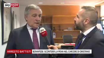 Tajani su arresto Battisti