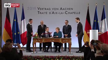 Francia e Germania firmano nuovo trattato di cooperazione