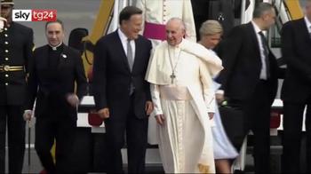 Giornata Mondiale Gioventù, Papa arriva a Panama