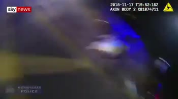 Police release bodycam video of kick attack