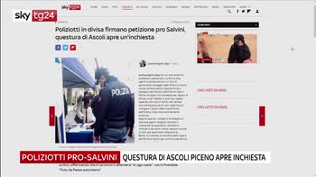 Poliziotti pro Salvin, questura di Ascoli apre inchiesta