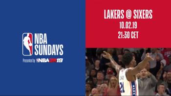 NBA, domenica Sixers-Lakers in streaming su skysport.it