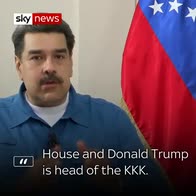Maduro warns Trump over US intervention