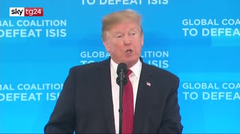 Trump: prossima settimana Isis via da Siria e Iraq
