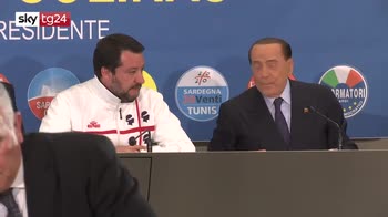 ERROR! TAV, siparietto tra Salvini e Berlusconi in Sardegna