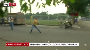 Venezuela, scontri al confine