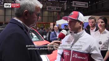 Salone Ginevra, presentato team Alfa Romeo Racing