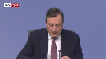 Bce, Draghi: nuovi prestiti agevolati alle banche