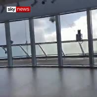 Ceiling falls on cruise ship passengers