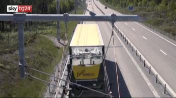Mobilità e futuro, a Francoforte la prima autostrada elettrica per i tir