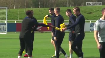England play rubber chicken again