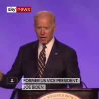Biden laughs-off 'inappropriate' allegations