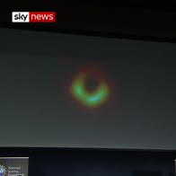'Seeing the unseeable': Black hole pictured