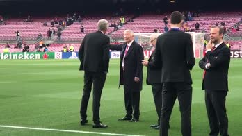 Barcellona-United, Sir Alex Ferguson misura il Camp Nou