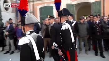 celebrati i funerali del carabiniere ucciso nel Foggiano