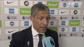 Hughton: We didn't show our quality