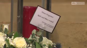 Wreaths laid at Hillsborough memorial