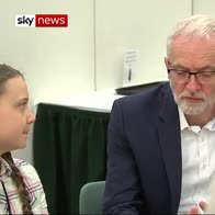 Thunberg to Corbyn: 'Listen to the science'