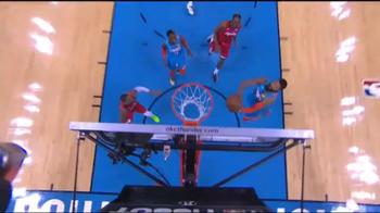 Playoff NBA. super alley-oop Westbrook-Morris in gara-3