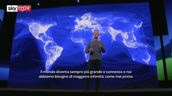 Facebook, Zuckerberg: il futuro delle app è privato