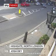 Cyclist thrown into the air after hit and run