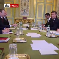 Zuckerberg and Clegg meet Macron. Like?