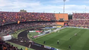 Lecce promosso in Serie A: la festa al Via del Mare
