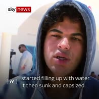 'We kept floating’ migrants on boat horror