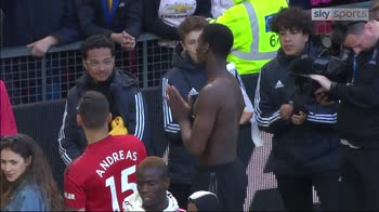 Pogba reacts to fan abuse