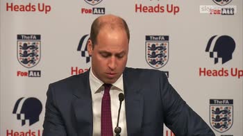 Prince William helps launch 'Heads Up'