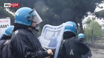 Coppa Italia, tensioni tra tifosi e polizia