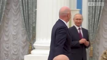 Putin's 'Friendship' award for Infantino