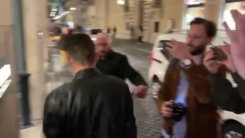 De Rossi, cena d'addio con i compagni nel centro di Roma