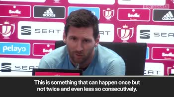 Messi: Blame players for Liverpool loss