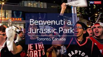 NBA, un viaggio a Toronto dentro Jurassic Park