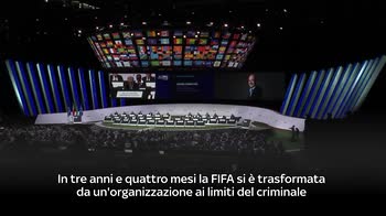 CONF INFANTINO SU ELEZIONE FIFA.transfer.transfer