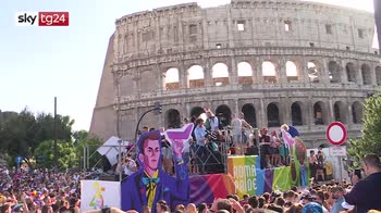 700.000 in piazza per il 25esimo Roma Pride